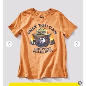 NWT Smokey the bear graphic tee